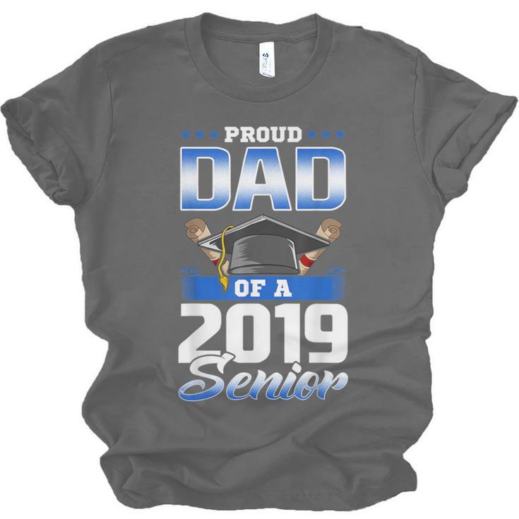 Graduation 2019 TShirt Proud Dad Of Senior Unisex Jersey T-Shirt