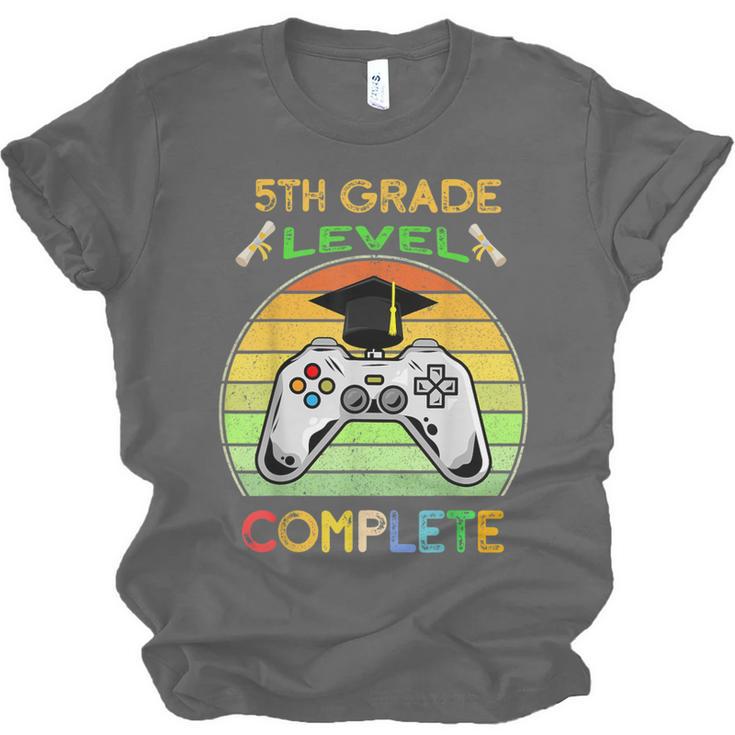Graduation 5th Grade Level Complete Gamer Class 2021 Gaming Unisex Jersey T-Shirt