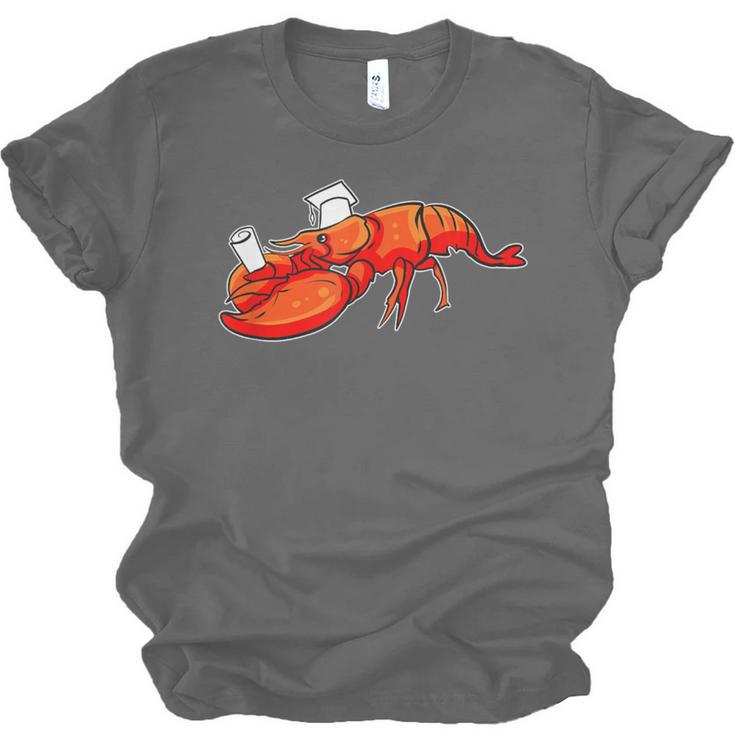 Graduation Bachelor Master Doctor PhD Study School Lobster Unisex Jersey T-Shirt
