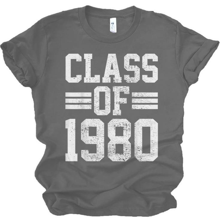 Graduation Class 1980 Unisex Jersey T-Shirt