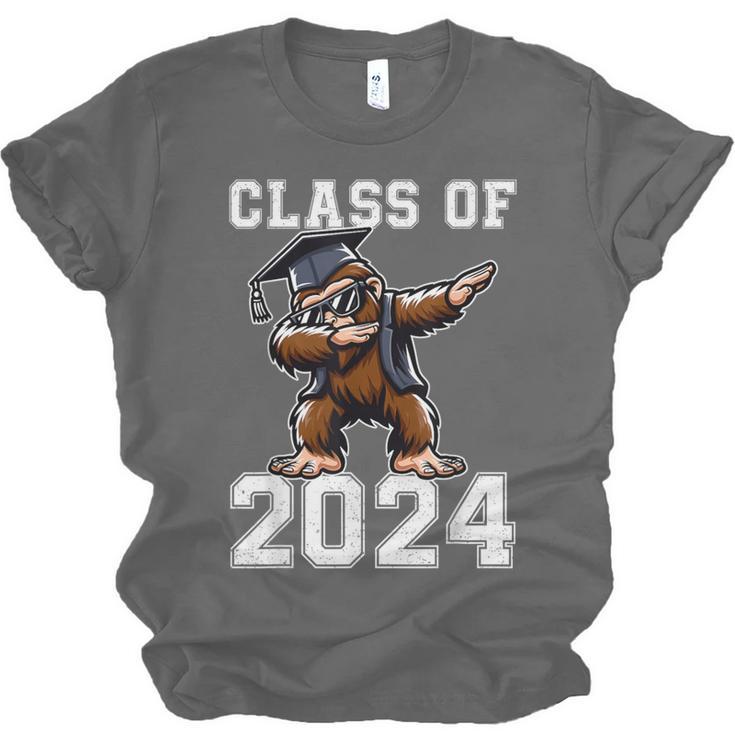 Graduation Class Of 2024 Bigfoot Graduated Seniors 2024 Unisex Jersey T-Shirt
