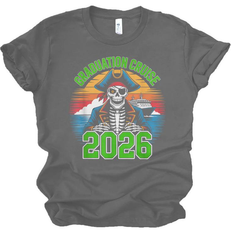 Graduation Cruise 2026 Group Pirate Matching Voyage Unisex Jersey T-Shirt