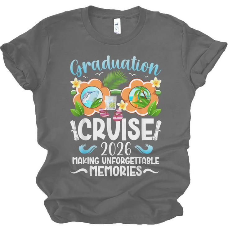 Graduation Cruise 2026 Making Memories Graduate Cruising Unisex Jersey T-Shirt