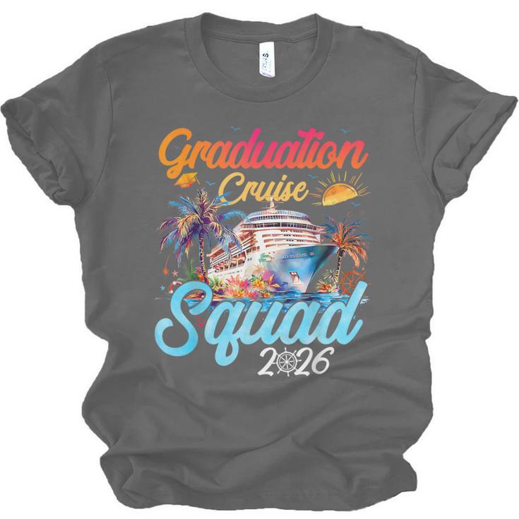 Graduation Cruise Squad 2026 Cruising Graduation Unisex Jersey T-Shirt