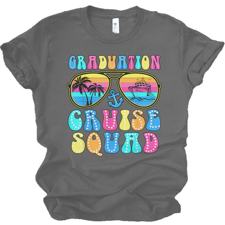 Graduation Cruise Squad Class Of 2025 Vacation Family Grad Unisex Jersey T-Shirt