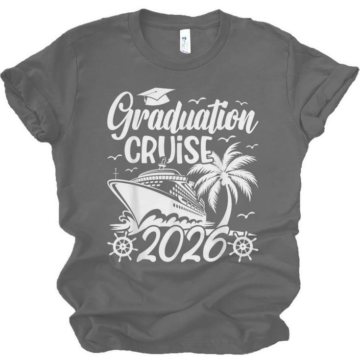 Graduation Cruise Trip 2026 Vacation Graduate Cruising Unisex Jersey T-Shirt