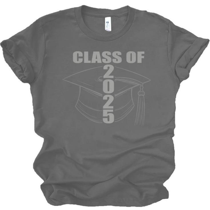 Graduation Decorations 2025 Class Of 2025 Graduate Unisex Jersey T-Shirt