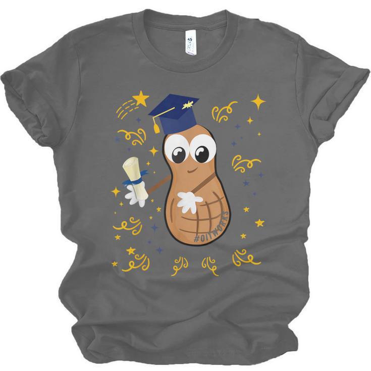 Graduation Flossing Peanut OIT Unisex Jersey T-Shirt