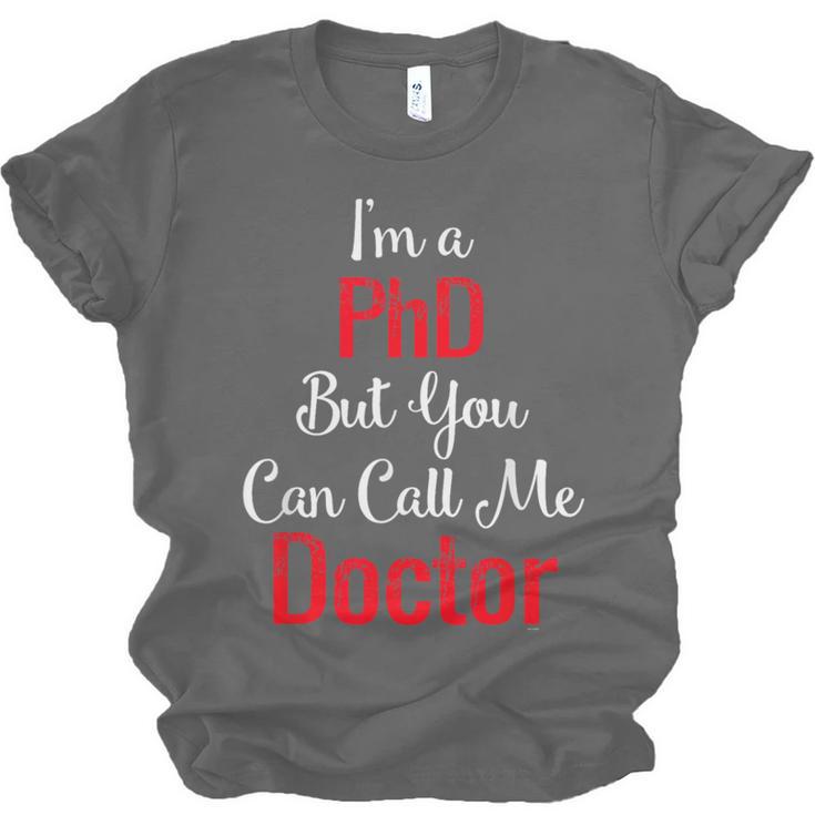 Graduation Gifts For Doctor Him Or Her Tee Shirt Unisex Jersey T-Shirt