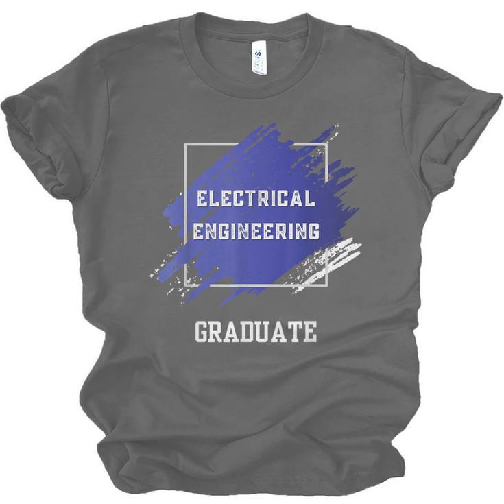 Graduation Graduated Electrical Engineering Degree Student Unisex Jersey T-Shirt