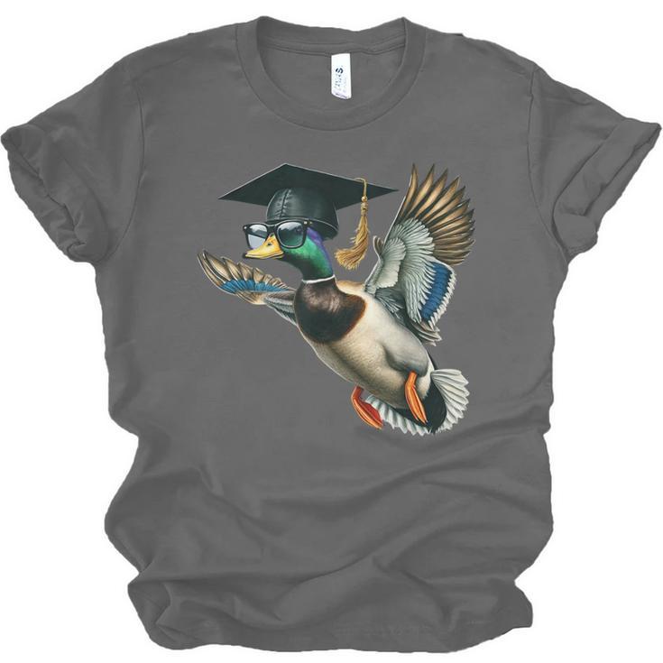 Graduation Mallard Duck Hunter Hunting Season Grad Hunting Unisex Jersey T-Shirt