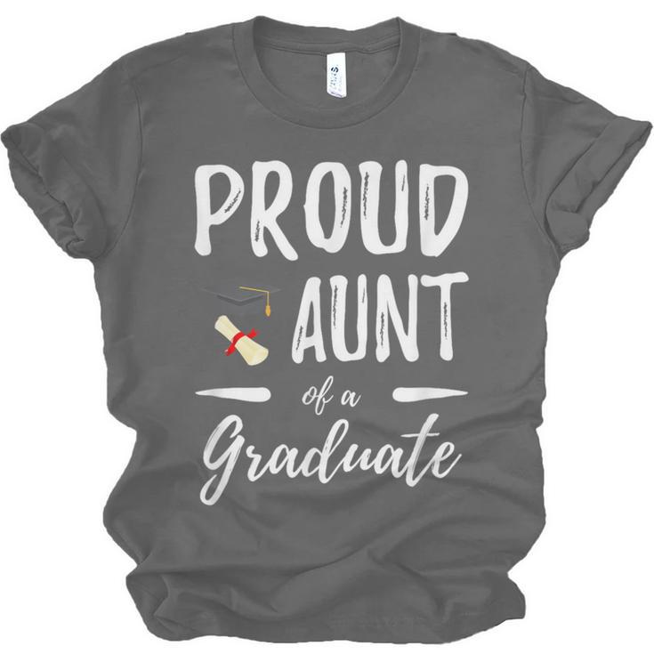 Graduation Shirt 2018 Proud Aunt Of a Graduate Unisex Jersey T-Shirt