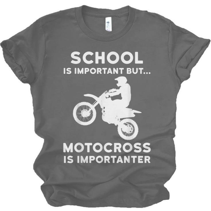 Graduation Shirt For Dirtbike Motocross Riders Unisex Jersey T-Shirt