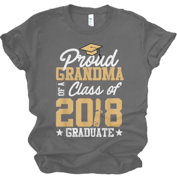 Graduation Shirts For Family Graduation 2018 Grandma Shirt Unisex Jersey T-Shirt