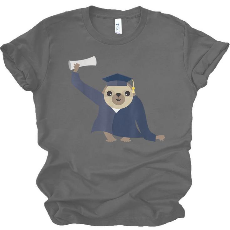 Graduation Sloth Lover T-Shirt Class Of 2019 Unisex Jersey T-Shirt