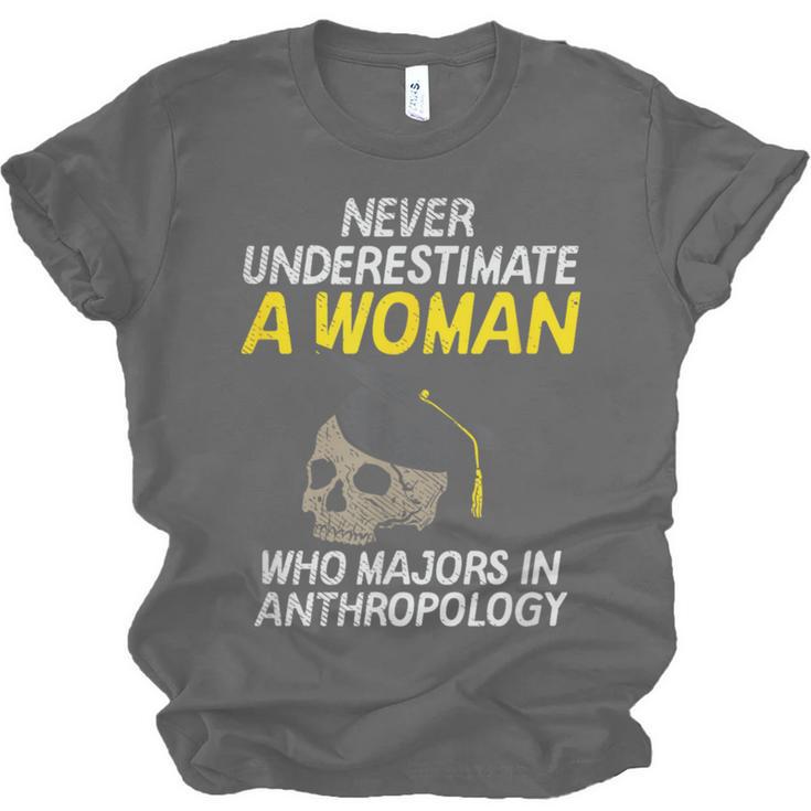 Graduation Student Who Majors In Anthropology Unisex Jersey T-Shirt