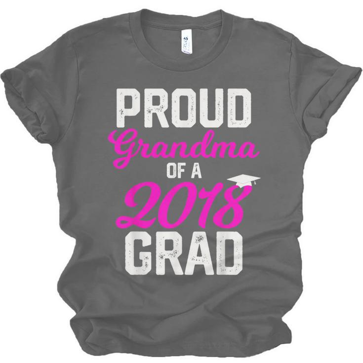 Grandma Graduation Shirt 2018 High School College Grad Unisex Jersey T-Shirt