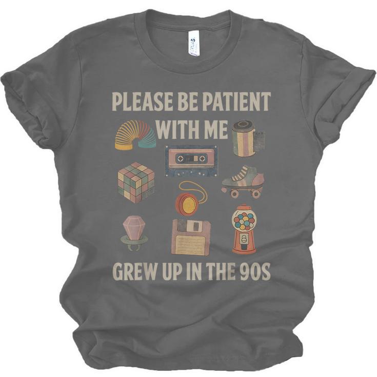 Grew Up In The 90s Retro Nostalgia Unisex Jersey T-Shirt