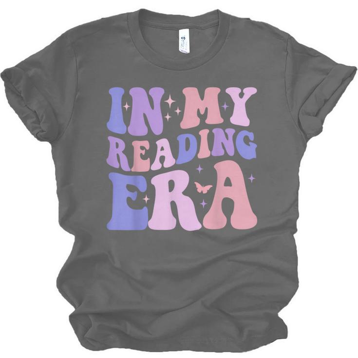 Groovy In My Reading Era Book Lovers Book Reader Unisex Jersey T-Shirt