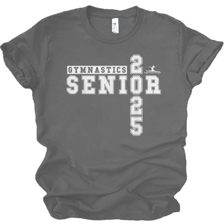 Gymnastics Senior Night Gymnastics Senior 2025 Graduation 2 Unisex Jersey T-Shirt