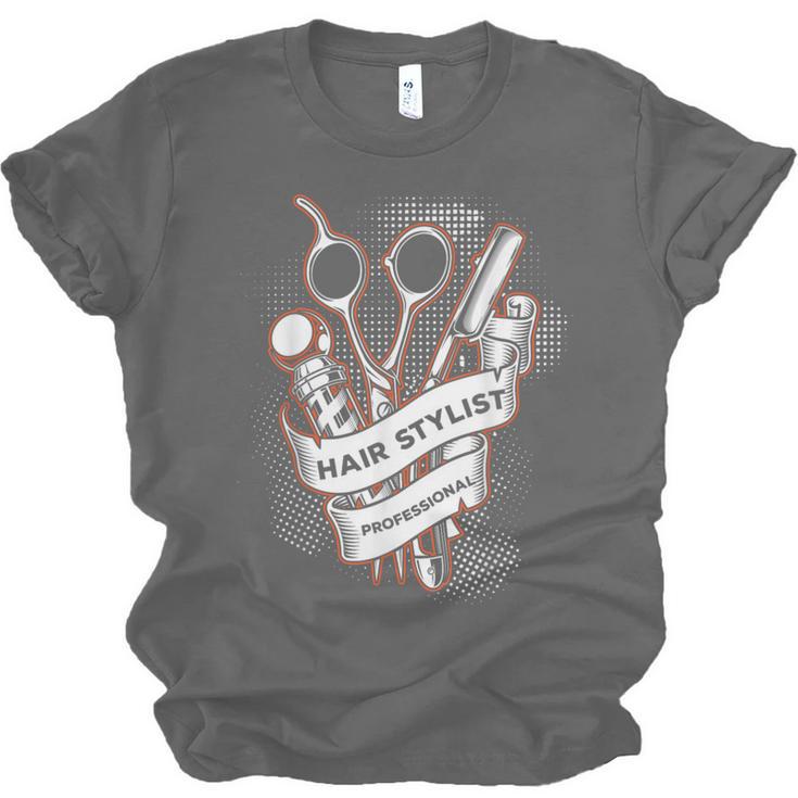 Hairdresser Gift Idea Graduation Tattoo Craft Hairstylist Unisex Jersey T-Shirt