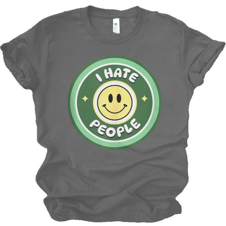 I Hate People Saying For Introverts Unisex Jersey T-Shirt I Hate People Saying For Introverts Unisex Jersey T-Shirt