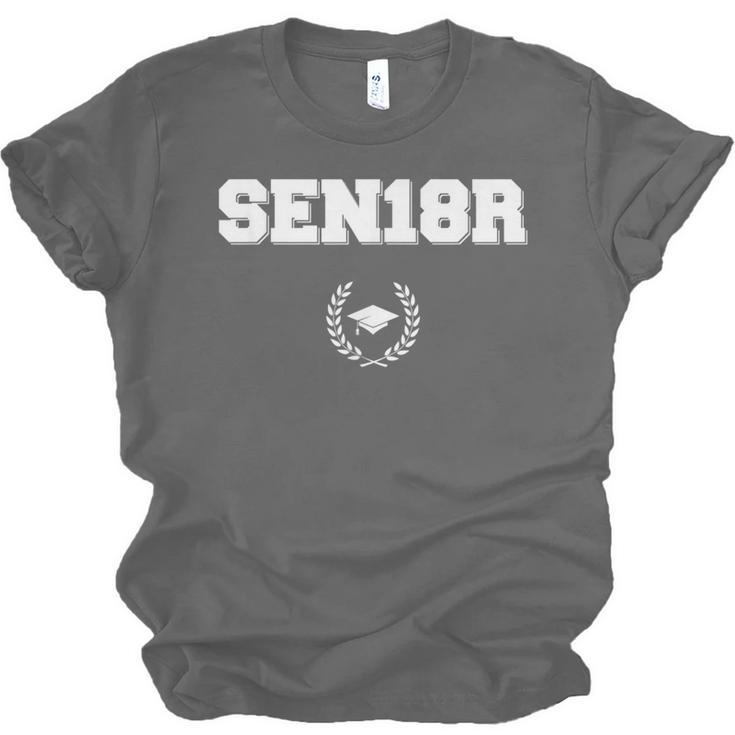 High School College Senior Graduation TShirt 2018 Unisex Jersey T-Shirt