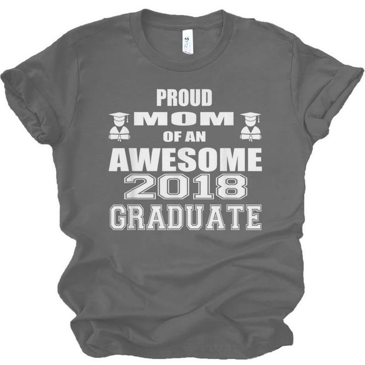 High School Graduation MomShirt College Graduation Unisex Jersey T-Shirt