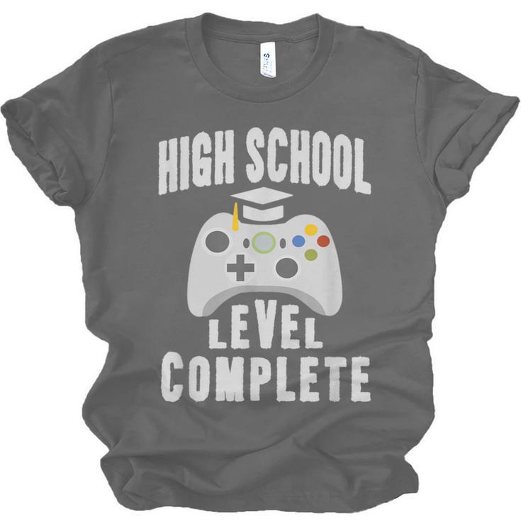 High School Graduation Shirt Gamer Graduation Unisex Jersey T-Shirt