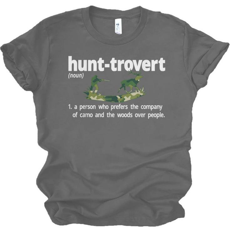 Hunt-Trovert Hunting Hunter Humor Definition Introvert Unisex Jersey T-Shirt Hunt-Trovert Hunting Hunter Humor Definition Introvert Unisex Jersey T-Shirt