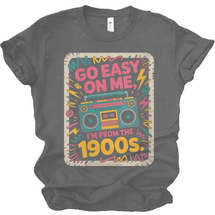 I'm From The 1900s 80s Millennial Boom Box Radio Unisex Jersey T-Shirt I'm From The 1900s 80s Millennial Boom Box Radio Unisex Jersey T-Shirt