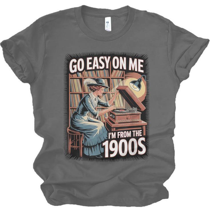 I'm From The 1900s Vinyl Record Lover For Women Unisex Jersey T-Shirt