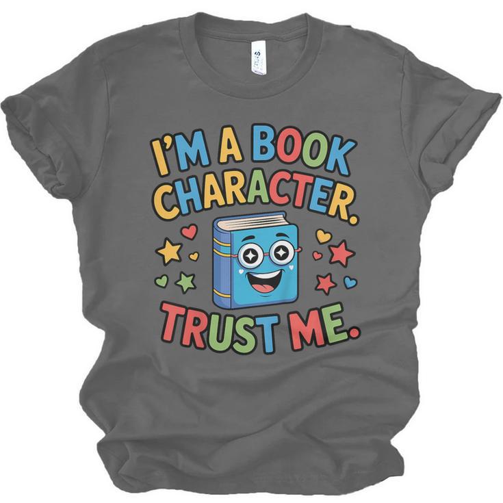 I'm a Book Character Costumes For Kids Storybook Character Unisex Jersey T-Shirt I'm a Book Character Costumes For Kids Storybook Character Unisex Jersey T-Shirt