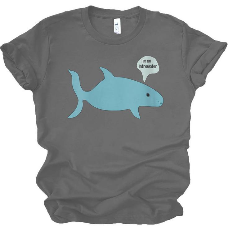 I'm An Introwater Cute Whale I'm An Introvert Unisex Jersey T-Shirt I'm An Introwater Cute Whale I'm An Introvert Unisex Jersey T-Shirt