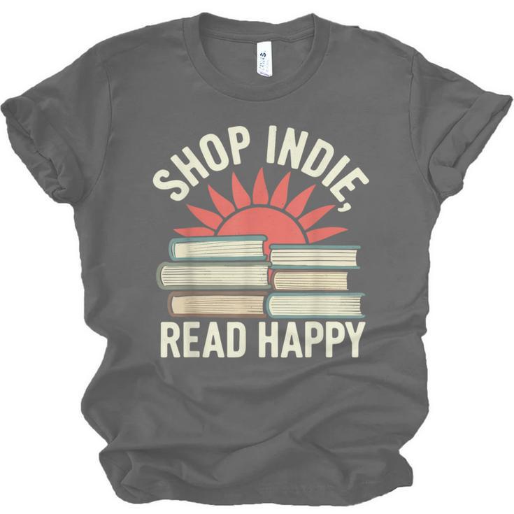 Independent Bookstore Fans Shop Local Literary Community Unisex Jersey T-Shirt