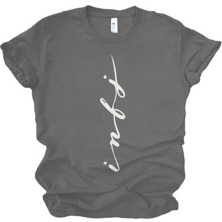 INFJ Introvert Personality Psychology Vertical Writing Unisex Jersey T-Shirt