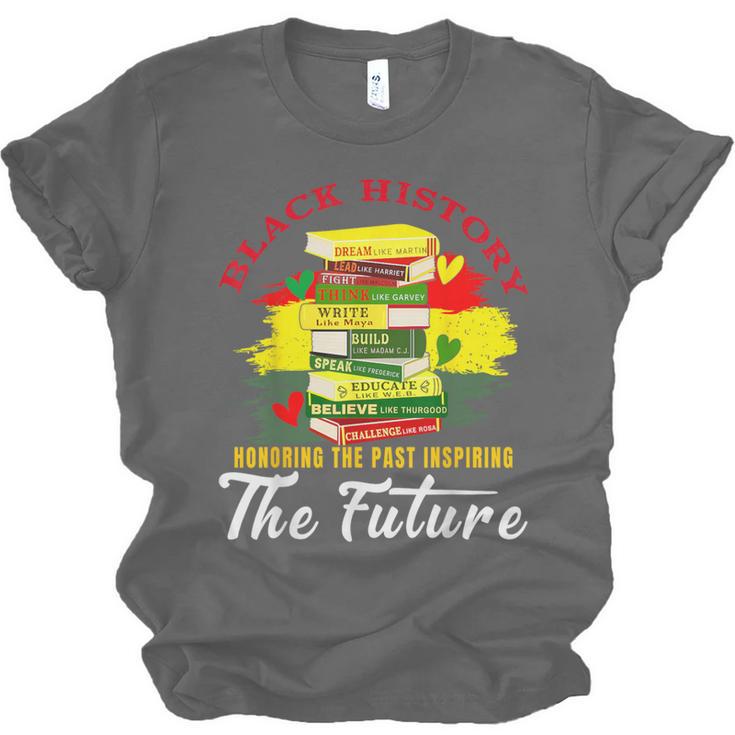 Inspired Book History Leaders Celebrate History Month Unisex Jersey T-Shirt
