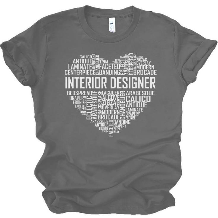 Interior Er Heart Graduation Unisex Jersey T-Shirt