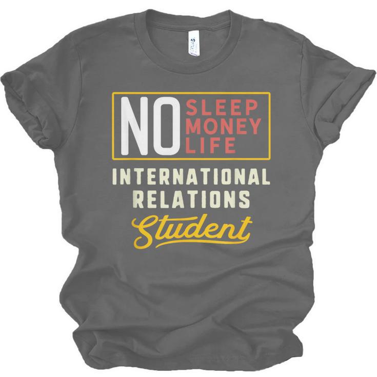 International Relations Major Student Shirt Graduation Unisex Jersey T-Shirt