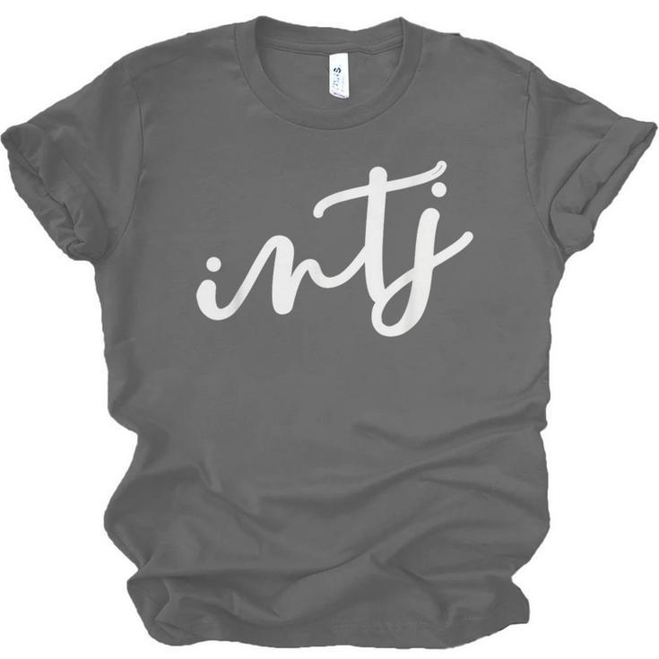 INTJ Introvert Myers Briggs Personality Type Unisex Jersey T-Shirt INTJ Introvert Myers Briggs Personality Type Unisex Jersey T-Shirt