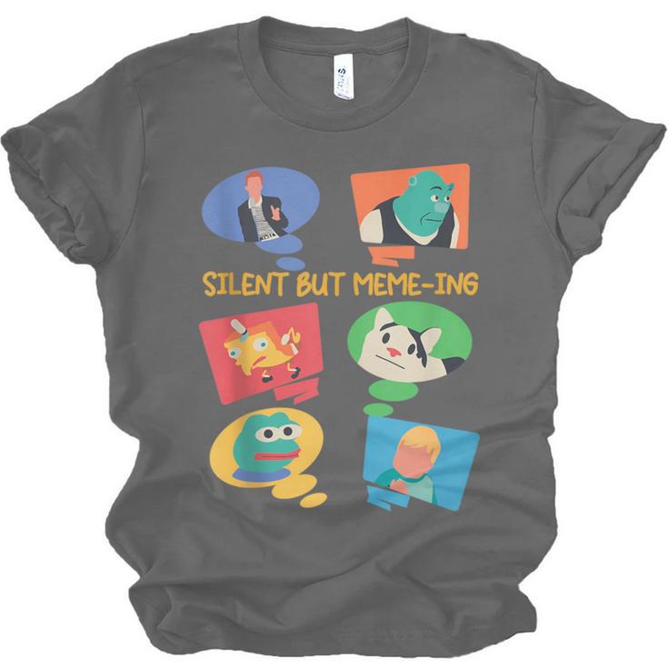 Introvert Anti People Antisocial Social Media Meme Lovers Unisex Jersey T-Shirt