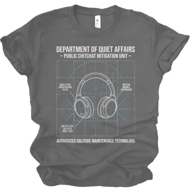 Introvert Anti Social Public Chitchat Mitigation Unisex Jersey T-Shirt
