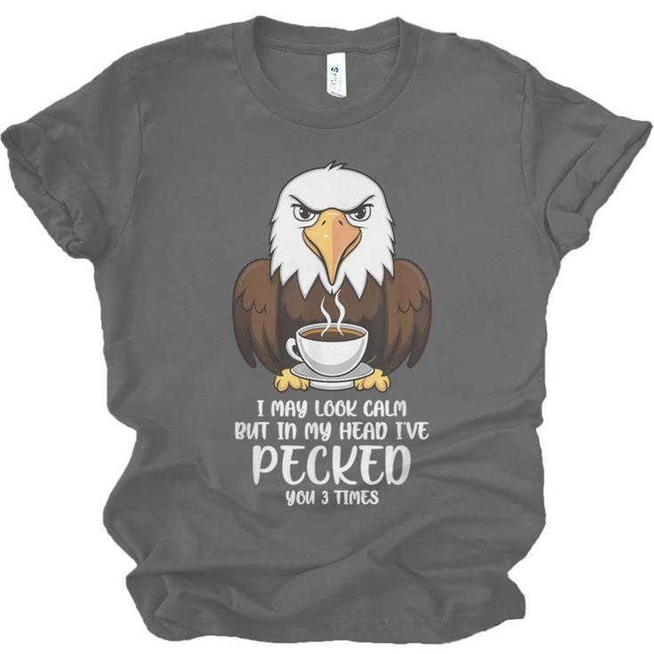 Introvert Eagle And Coffee Lovers Unisex Jersey T-Shirt Introvert Eagle And Coffee Lovers Unisex Jersey T-Shirt