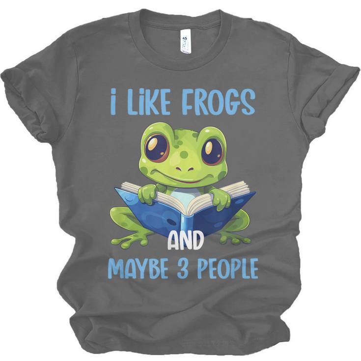Introvert Herpetologists Amphibian Frog Lover Unisex Jersey T-Shirt Introvert Herpetologists Amphibian Frog Lover Unisex Jersey T-Shirt