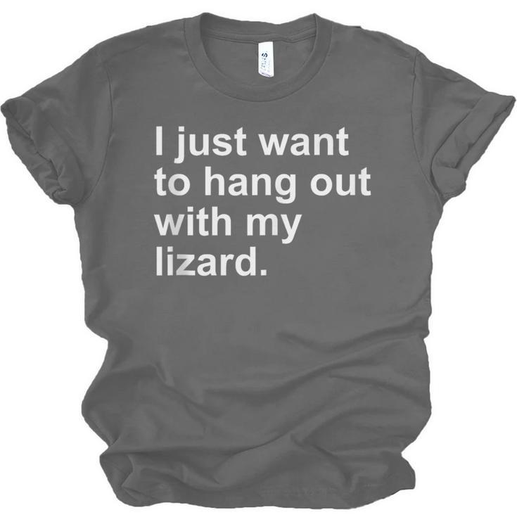 Introvert Lizard Owner Unisex Jersey T-Shirt