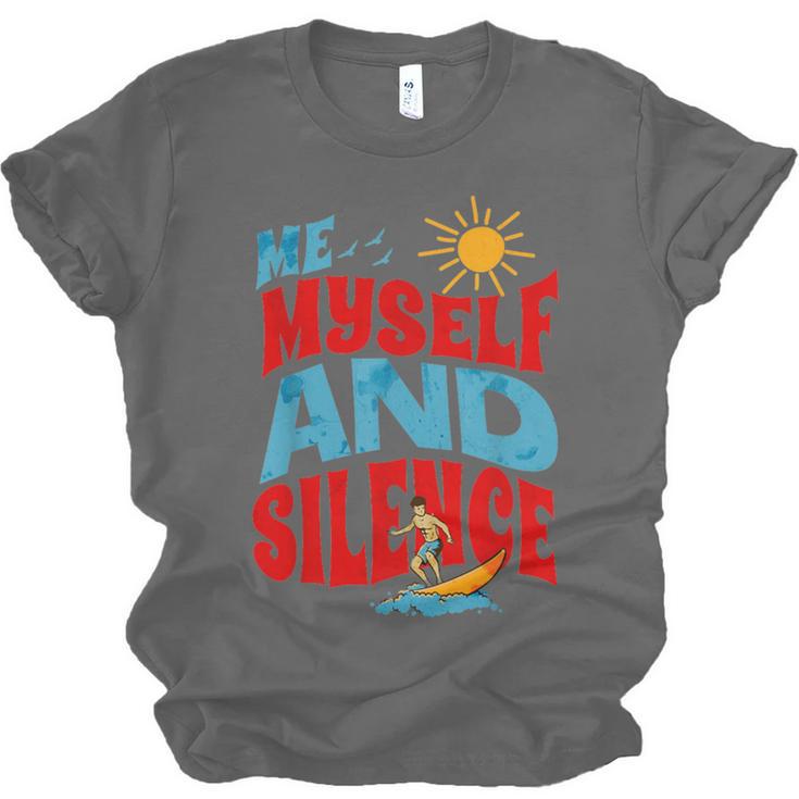 Introvert Relaxation Me Myself And Silence Summer Vacation For Men Women Unisex Jersey T-Shirt Introvert Relaxation Me Myself And Silence Summer Vacation For Men Women Unisex Jersey T-Shirt