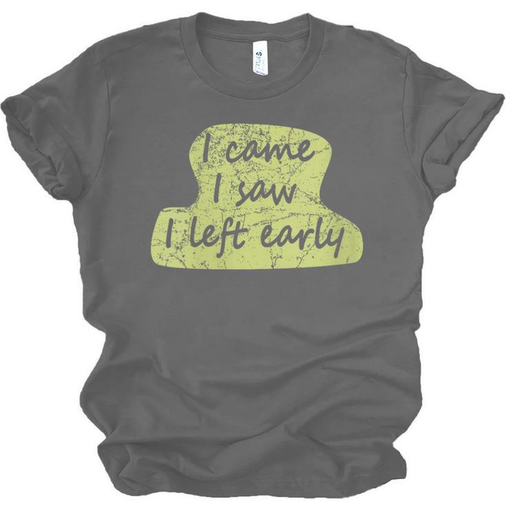 Introvert Shy Person Joke Anti-Social Quote Unisex Jersey T-Shirt
