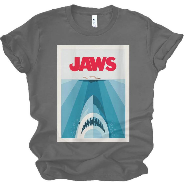 Jaws 2025 Classic Movie Nostalgia Unisex Jersey T-Shirt