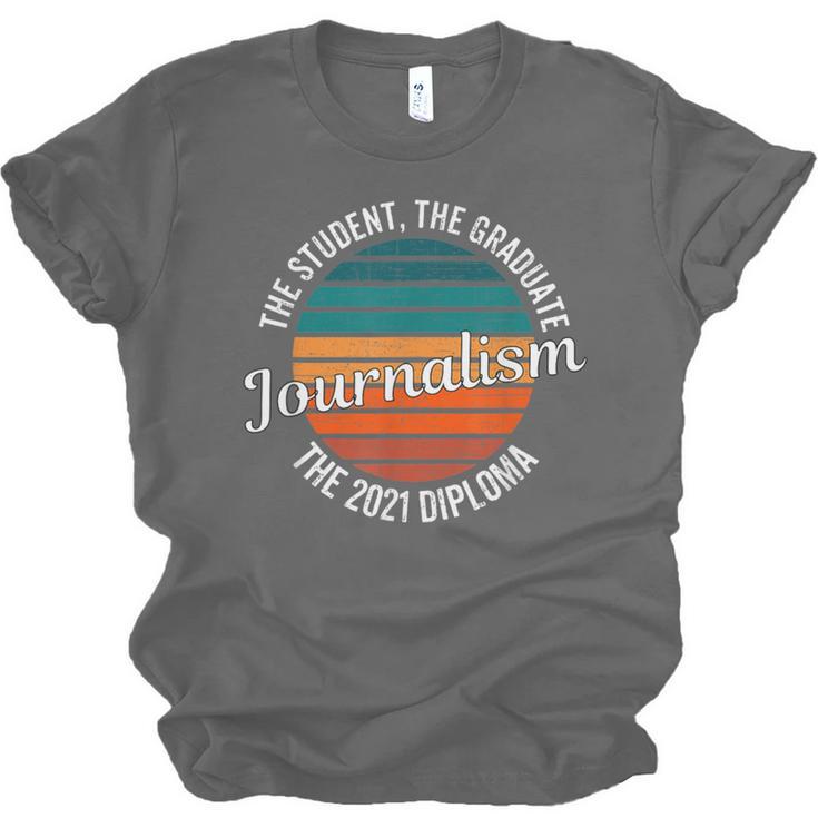 Journalism Graduation Senior Graduate Senioritis College Unisex Jersey T-Shirt