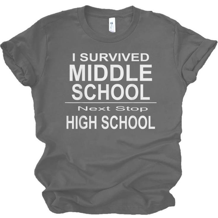 Junior High Graduation Shirt-Middle School Graduation Unisex Jersey T-Shirt